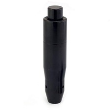 Push Button Car Shift Knob Handle, Long Weighted Aluminum Alloy Gear Black