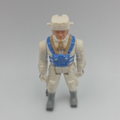 Vintage 1984 Milton Bradley Robotix Pilot Astronaut 3.75''  Figure (white ver.)