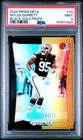 2024 Panini Prizm Deca Football Black Gold Myles Garrett #70 PSA 9