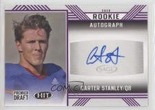 2020 Sage Hit Rookie Auto Purple Carter Stanley #A16 Auto 0q3