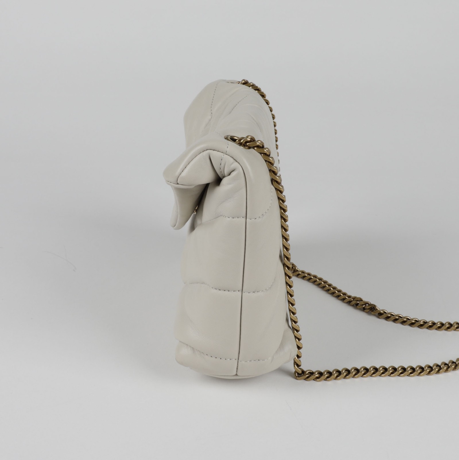 Saint Laurent Lulu Puffer Mini borsa a tracolla a tracolla 620333 122764301