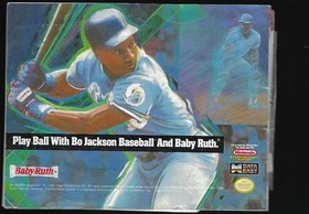 [MANUAL ONLY] Bo Jackson Baseball (Nintendo NES, 1991) Complete