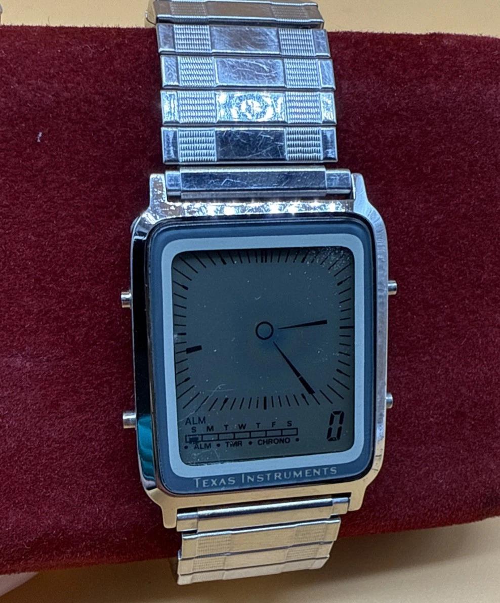 TEXAS INSTRUMENTS デジタル ビンテージ メンズ 腕時計 Vintage Texas Instruments Series 500 Men's Digital Quartz Watch