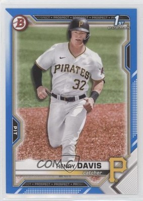 2021 Bowman Draft Blue 115/150 Henry Davis #BD-48 0c6