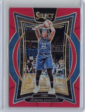2025 Panini Select WNBA #99 Seimone Augustus Red Prizms #/149