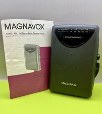 Vintage Magnavox AQ6521 Stereo AM/FM Cassette Player - NICE  