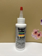 Super Lube 56204 O-Ring Silicone Lubricant, Clear-4 oz.-New