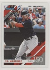 2019 Donruss Variation 150th Anniversary /150 JD Martinez (Dark Jersey) #62 0c2