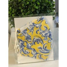 Tory Burch Printed Two Layer Adjustable Face Mask New Limited Print