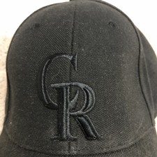 MLB Colorado Rockies Men s Black 47 Brand Adjustable Back Hat. OSFA