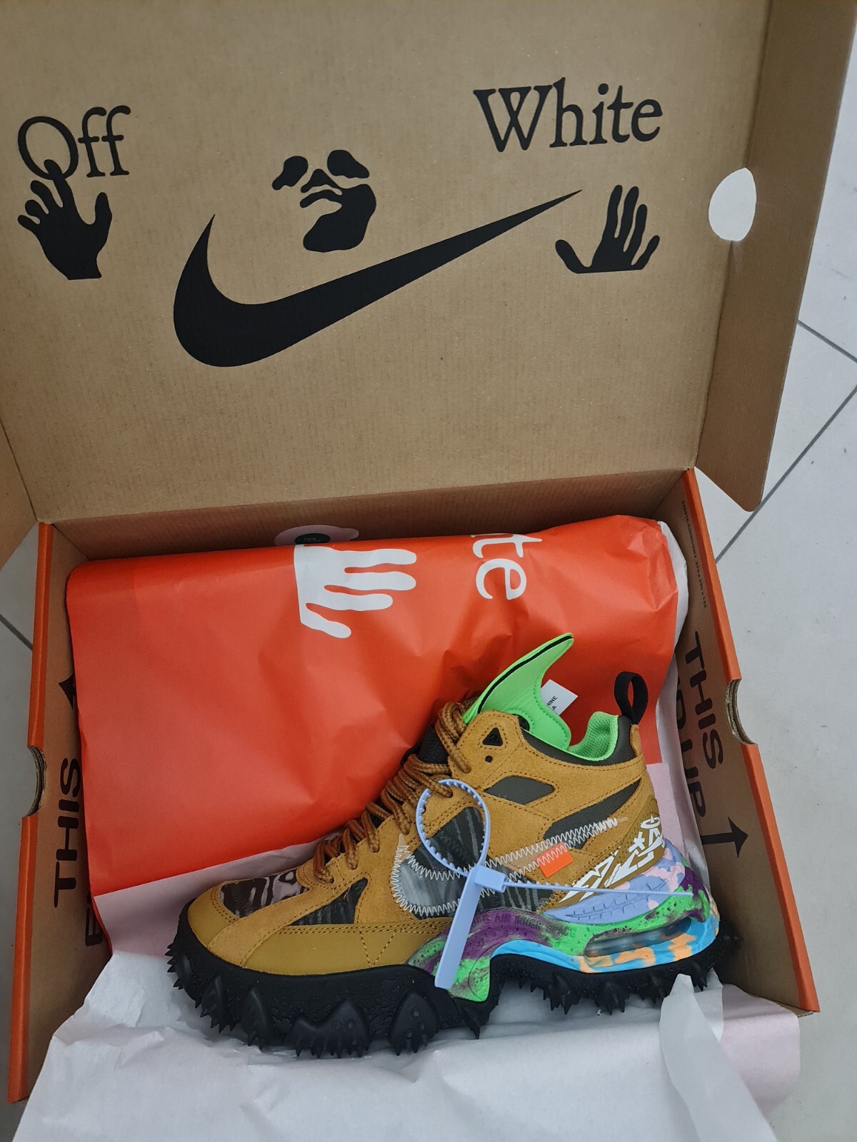 OFF WHITE X NIKE Nike Terra Forma X Off White Size 41eu