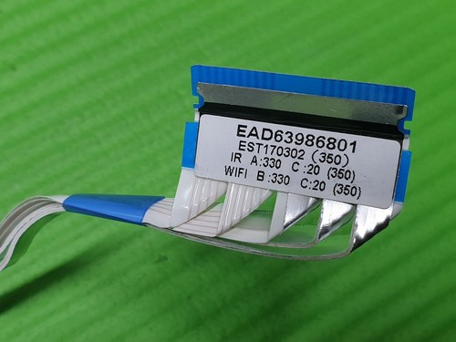 INTERRUTTORE ALIMENTAZIONE PULSANTE CONTROLLO SENSORE IR UNITÀ WIFI EBR83592301 PER TV LG 43UJ651V - Foto 4 di 5