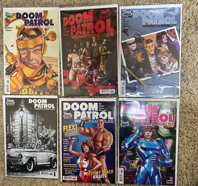 Doom Patrol: Weight Of The Worlds #1-6 Gerard Way 1st prints and Variants