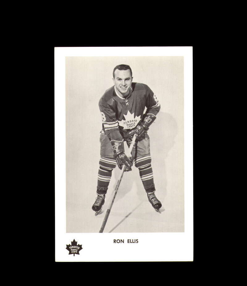 Ron Ellis 1950s 1960s 1970s Vintage Postcard Toronto Maple Leafs 2