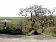 Photo 6x4 Bredy Road - Litton Lane crossroads - Puncknoll Puncknowle The  c2010