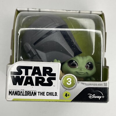 NEW Star Wars -  GROGU BABY YODA HELMET PEEK The Child ( #18 )