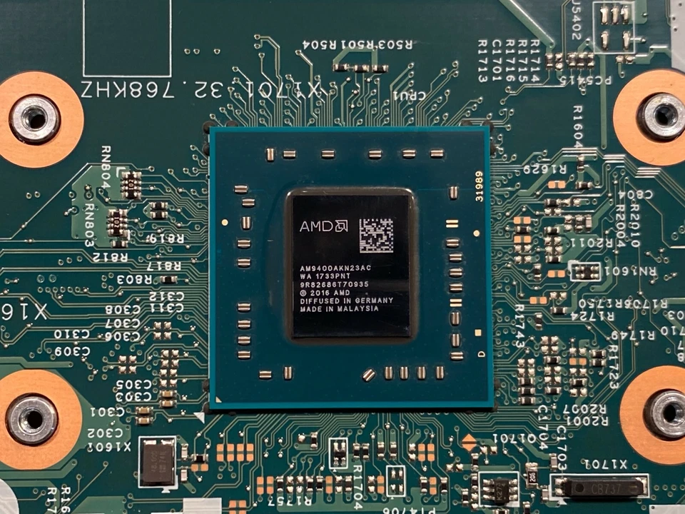 NEW Dell Inspiron 15 3565 14 3465 AMD A9-9400 2.2GHz Motherboard 16808-1 H9JPV - Image 4 of 4