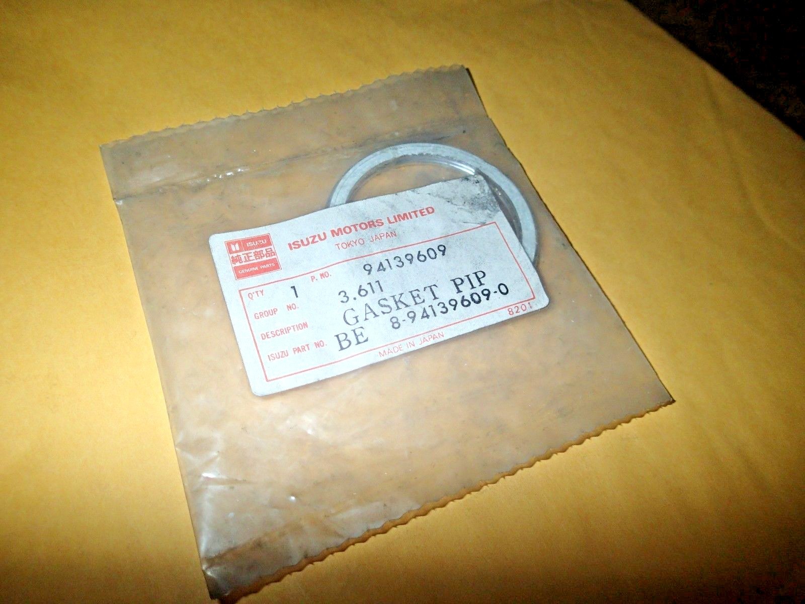 New OEM Old Part Number 8-94139609-0 New Part Number 8943444591 