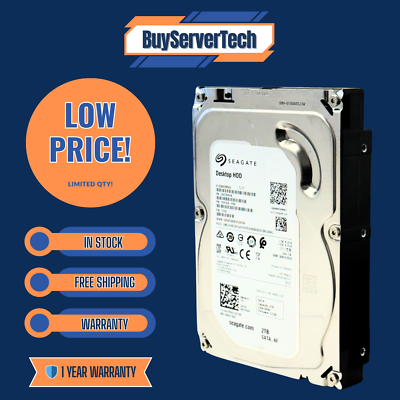 Seagate ST2000DM001 2TB 7200RPM 64MB 3.5