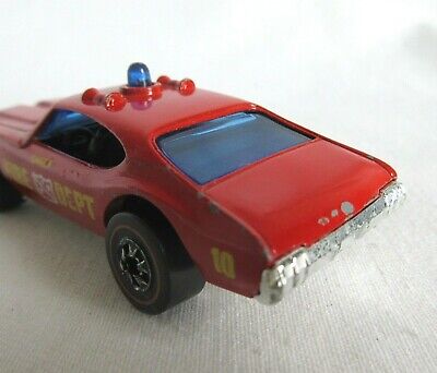 HOT WHEELS VTG 1:64 1969 REDLINE OLDS 42 FIRE CHIEF RED HOT WHEELS VTG 1:64 1969 REDLINE OLDS 42 FIRE CHIEF RED
