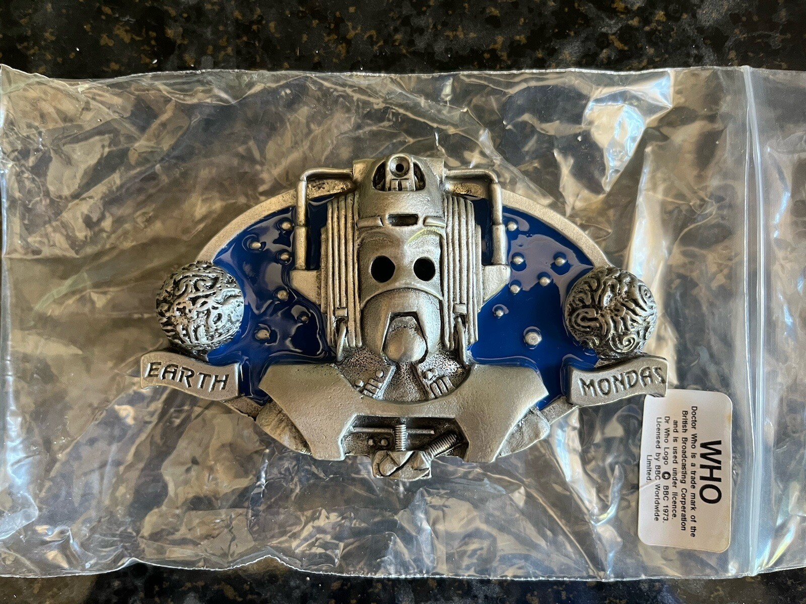 CYBERMAN Doctor Who Belt Buckle eBay
