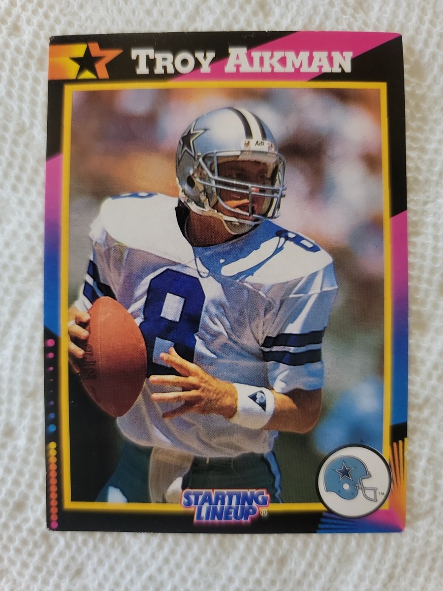 rare troy aikman cards 2002 TOPPS REPRINT-2002 SUPERBOWL CARD SHOW PROMO STAMPED ! 1989 Pro Set Troy Aikman