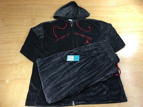 air jordan velvet tracksuit