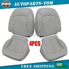 Perforated Leather Gray Front Bottom-Top Seat Cover For Buick LaCrosse 2010-2013