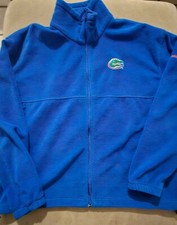 FLORIDA GATORS Jacket Extra Large SIZE XL Blue Fleece Columbia UF EMBROIDERED