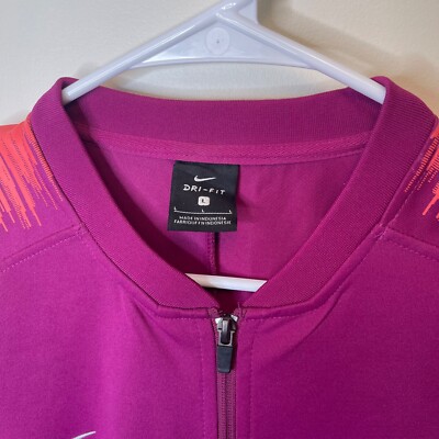 FC BARCELONA FOOTBALL PINK JACKET ORIGINAL NIKE SIZE L | eBay