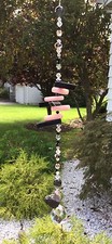 Handmade Healing Druzy Quartz Stone Suncatcher/Prisms W/Swarovski Elements USA
