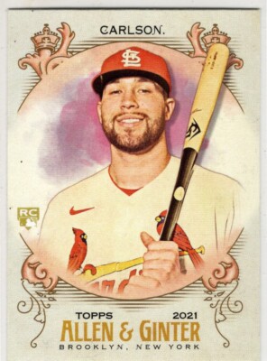 2021 Topps Allen & Ginter Baseball Dylan Carlson No. 125 St. Louis Cardinals