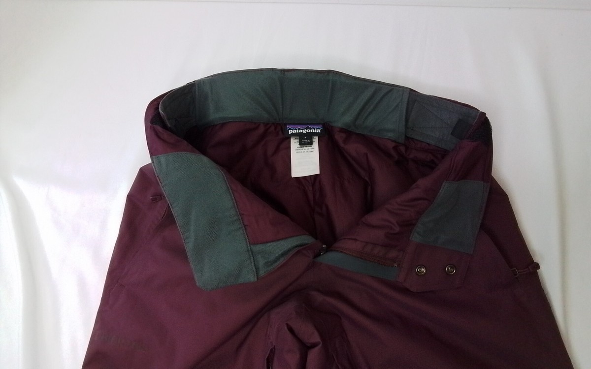 Patagonia Ski/Snowboard Pant Unisex Small Burgundy #J1850 | eBay