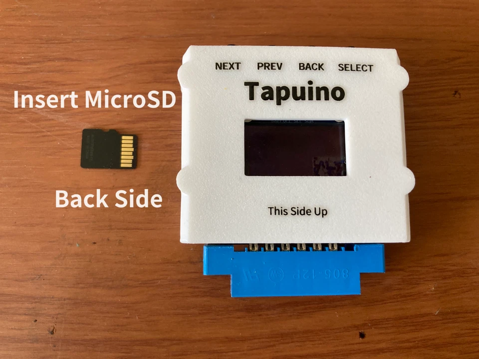 Tapuino Commodore Datasette Emulator for C64 TAP Files Powered by Cassette Port - Bild 4 von 4