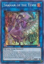 Yugioh! LP Shaman of the Tenyi - MP20-EN122 - Prismatic Secret Rare - 1st Editio