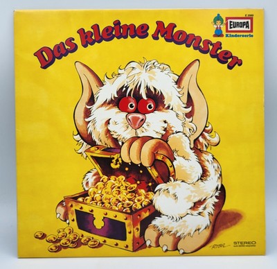 Das kleine Monster LP Vinyl Hörspiel Europa Kinderserie Vintage