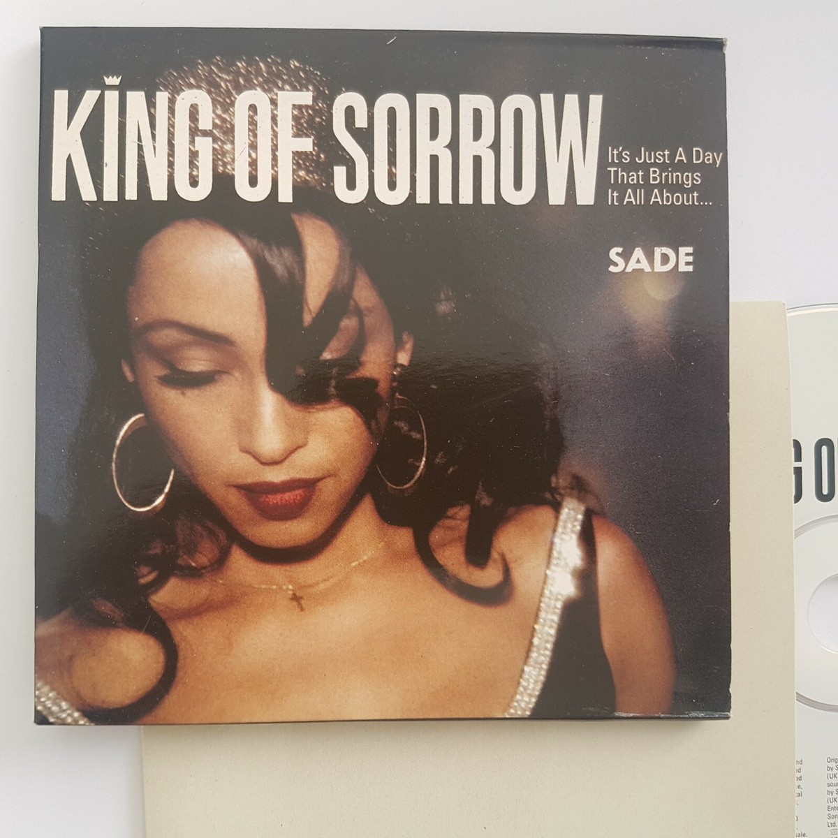 SADE : KING OF SORROW (deluxe double pochette) ╚ CD Single Promo