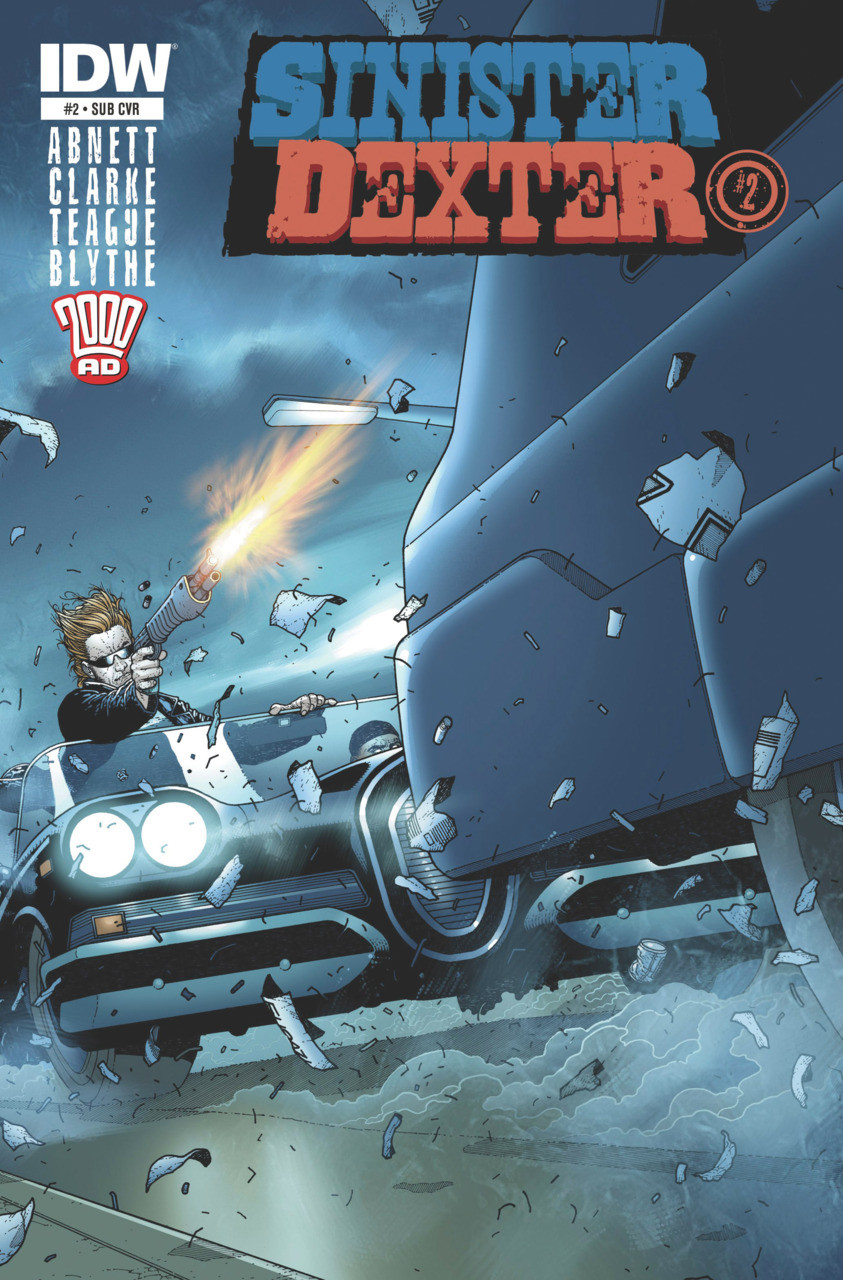 SINISTER DEXTER #2 Subscription VARIANT COVER