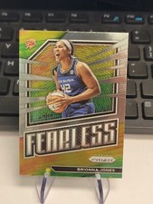 2023 Panini Prizm WNBA Fearless 1 Brionna Jones Connecticut Sun