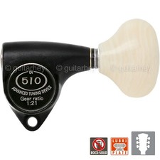 NEW Gotoh SGV510Z-VL5 L3 R3 Tuners 21:1 Gear Ratio LARGE Buttons 3x3 BLACK SATIN