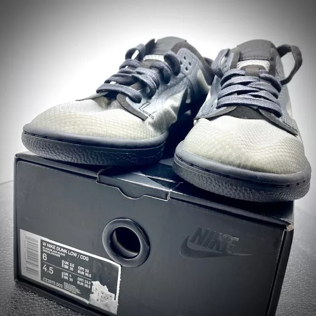 Nike x CDG Comme Des Garcons Dunk Low Black Clear CZ2675 002