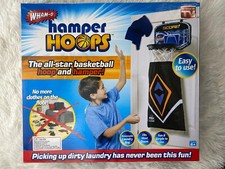 Hamper Hoops Basketball Laundry Bag Over Door Clean Room Clothes Chores Kids New