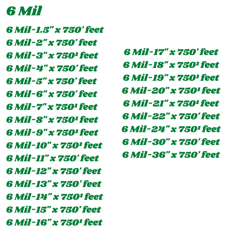 透明聚乙烯管多种尺寸 1 塑料卷制作脉冲热封袋 — 第 4/4 张图片