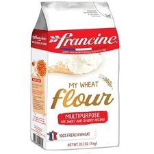 Francine Wheat Flour - French All Purpose Wheat Flour - 2.2 lbs (Pack Of 2)