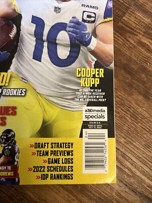 Fantasy Football Magazine 2022 Cooper Krupp RAMS NEW