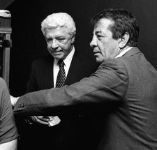 David Susskind & Rocky Graziano at Budd SchulbergMoving Picture - 1981 Old Photo