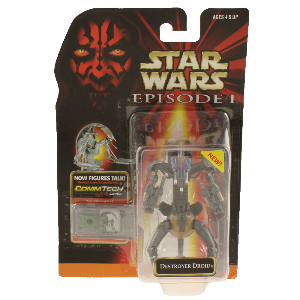 Star Wars Episode 1 Basic Figures Destroyer Droid Action Figure