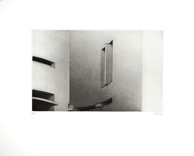JOSE MANUEL BALLESTER 1996 original hand signed art print photo engraving MACBA