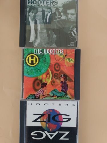 HOOTERS, THE 3  cd  lot: See pics 4 Titles New Cases, RESTORED 2 LIKE NEW SHIP24 - Picture 1 of 1