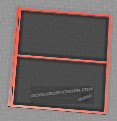 Doggie Defender - Red - Standard Design